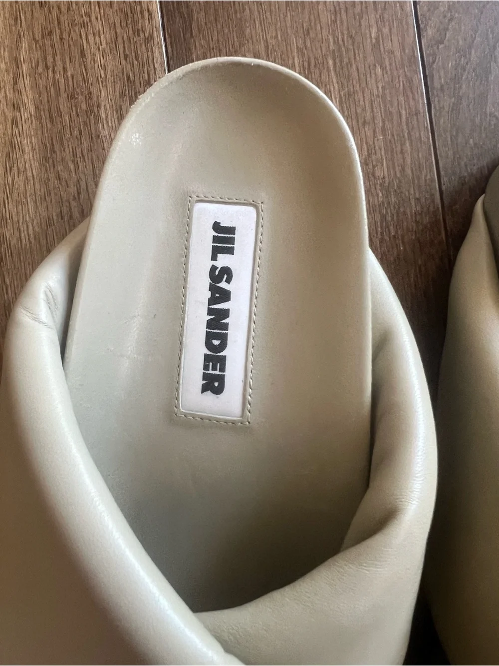 Jil Sander plush cross